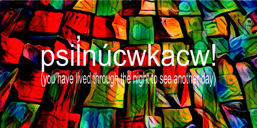 Russell Wallace's banner at McBride Park