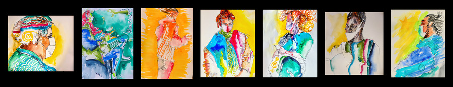 Susi Milne's banner at McBride Park